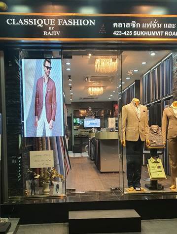 Bespoke tailoring by Rajiv